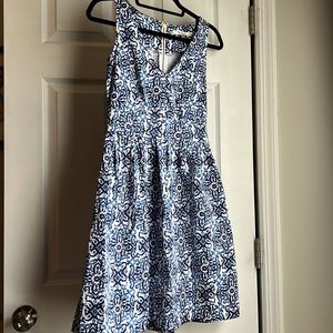 Milly Fit and Flare Dress Size 2